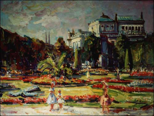 Im Wiener Burggarten